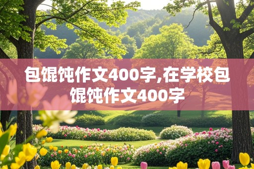 包馄饨作文400字,在学校包馄饨作文400字