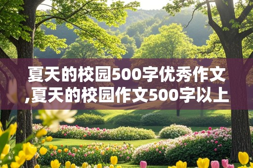 夏天的校园500字优秀作文,夏天的校园作文500字以上