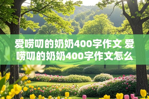 爱唠叨的奶奶400字作文 爱唠叨的奶奶400字作文怎么写