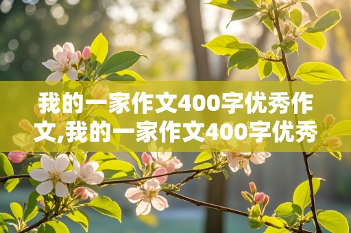 我的一家作文400字优秀作文,我的一家作文400字优秀作文抄写