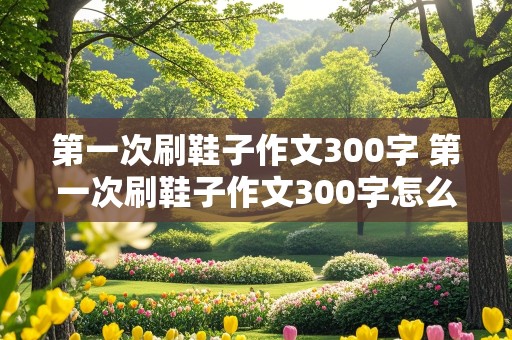 第一次刷鞋子作文300字 第一次刷鞋子作文300字怎么写