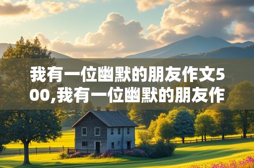 我有一位幽默的朋友作文500,我有一位幽默的朋友作文500字