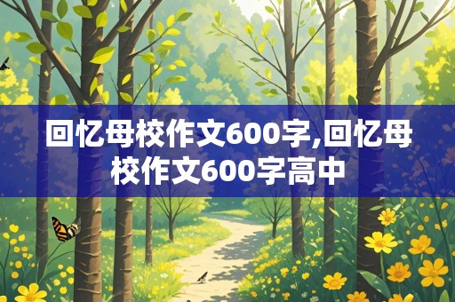 回忆母校作文600字,回忆母校作文600字高中