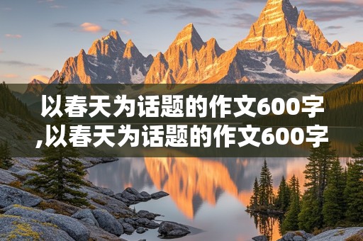 以春天为话题的作文600字,以春天为话题的作文600字作文