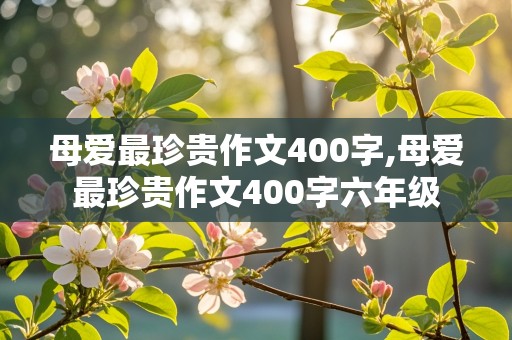 母爱最珍贵作文400字,母爱最珍贵作文400字六年级