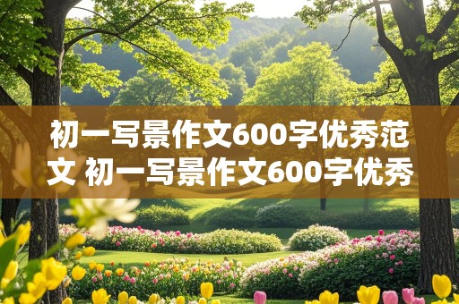 初一写景作文600字优秀范文 初一写景作文600字优秀范文秋天