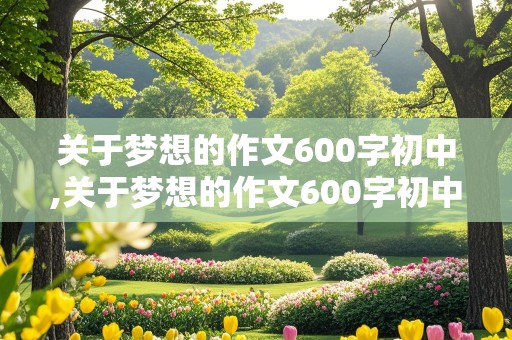 关于梦想的作文600字初中,关于梦想的作文600字初中最初的地方