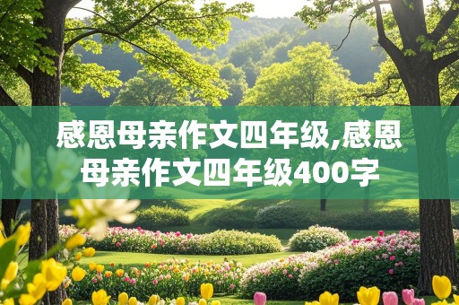 感恩母亲作文四年级,感恩母亲作文四年级400字