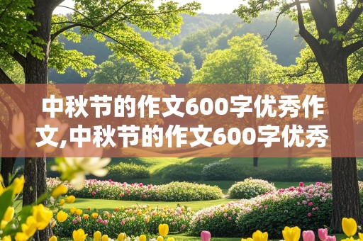 中秋节的作文600字优秀作文,中秋节的作文600字优秀作文六年级