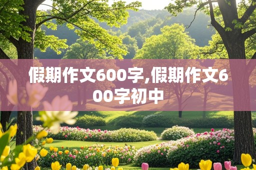 假期作文600字,假期作文600字初中