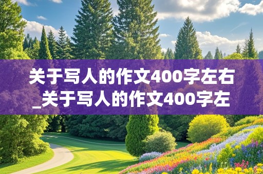 关于写人的作文400字左右_关于写人的作文400字左右的作文六年级