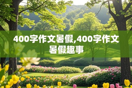 400字作文暑假,400字作文暑假趣事