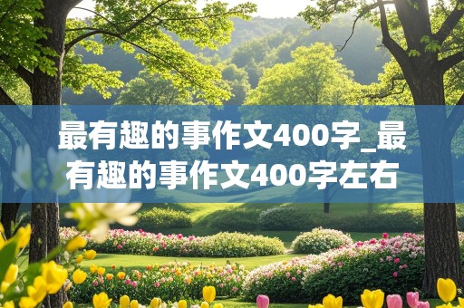 最有趣的事作文400字_最有趣的事作文400字左右