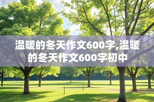 温暖的冬天作文600字,温暖的冬天作文600字初中