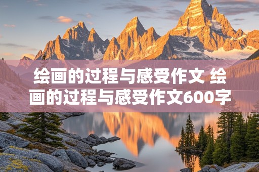 绘画的过程与感受作文 绘画的过程与感受作文600字