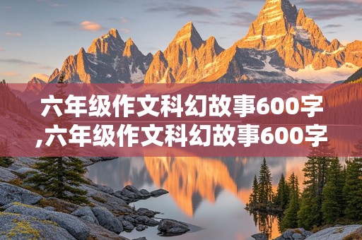 六年级作文科幻故事600字,六年级作文科幻故事600字关于未来