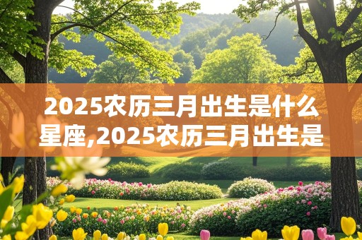 2025农历三月出生是什么星座,2025农历三月出生是什么星座女