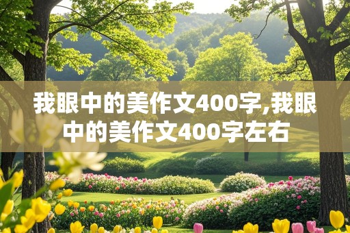 我眼中的美作文400字,我眼中的美作文400字左右