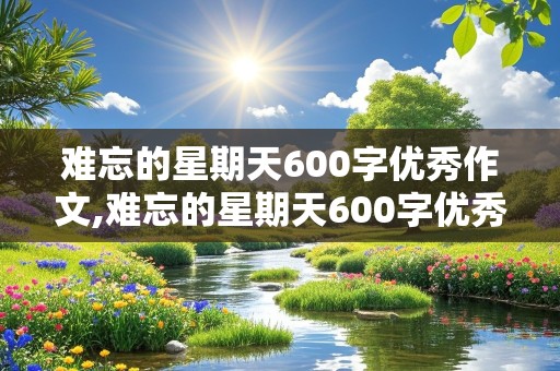 难忘的星期天600字优秀作文,难忘的星期天600字优秀作文初中