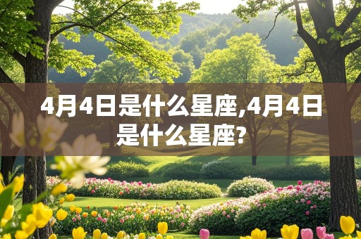 4月4日是什么星座,4月4日是什么星座?