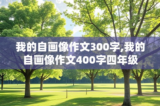 我的自画像作文300字,我的自画像作文400字四年级