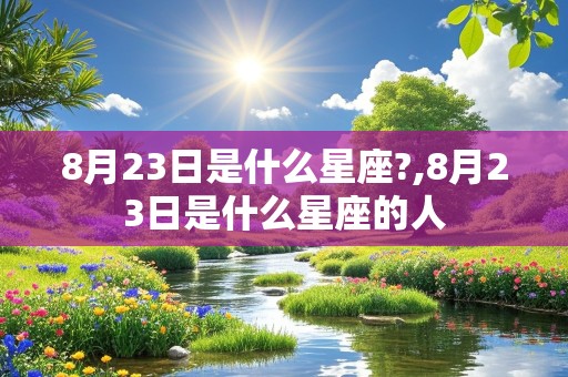 8月23日是什么星座?,8月23日是什么星座的人