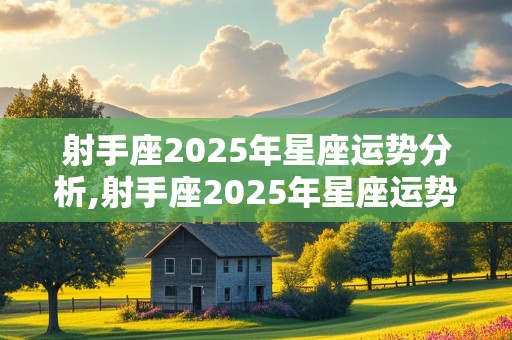 射手座2025年星座运势分析,射手座2025年星座运势分析图