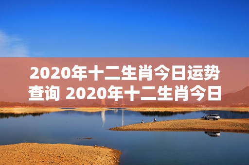 2020年十二生肖今日运势查询 2020年十二生肖今日运势查询表