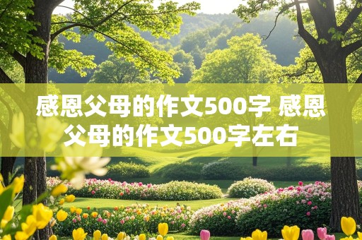 感恩父母的作文500字 感恩父母的作文500字左右