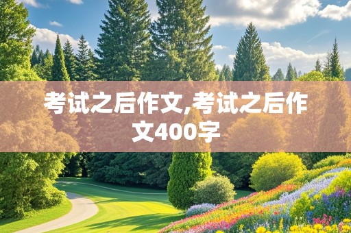 考试之后作文,考试之后作文400字