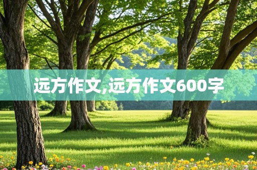 远方作文,远方作文600字