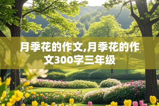 月季花的作文,月季花的作文300字三年级