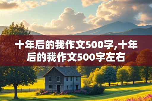 十年后的我作文500字,十年后的我作文500字左右