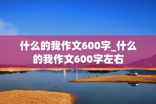 什么的我作文600字_什么的我作文600字左右