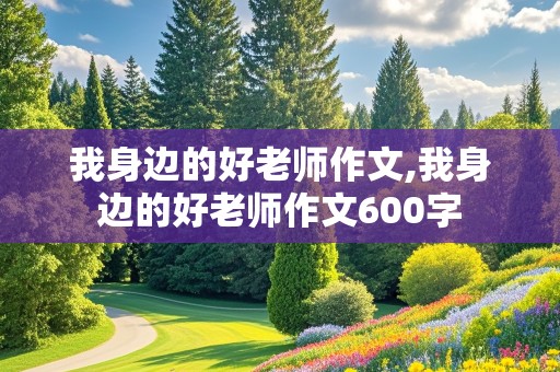 我身边的好老师作文,我身边的好老师作文600字