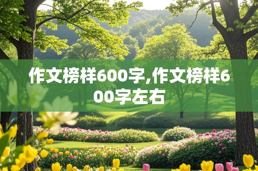 作文榜样600字,作文榜样600字左右