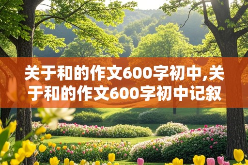 关于和的作文600字初中,关于和的作文600字初中记叙文