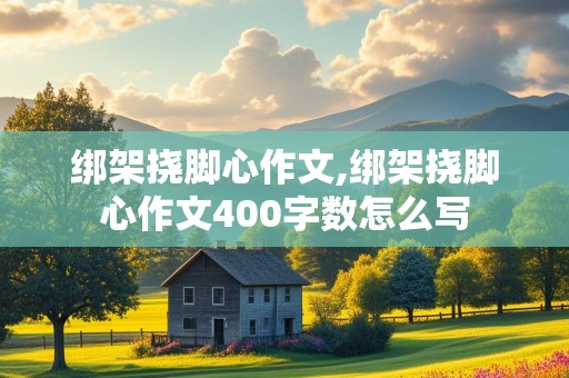 绑架挠脚心作文,绑架挠脚心作文400字数怎么写