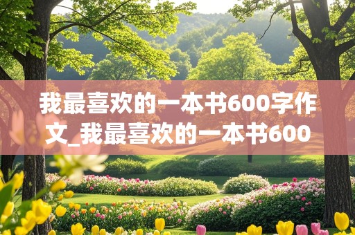 我最喜欢的一本书600字作文_我最喜欢的一本书600字作文初中