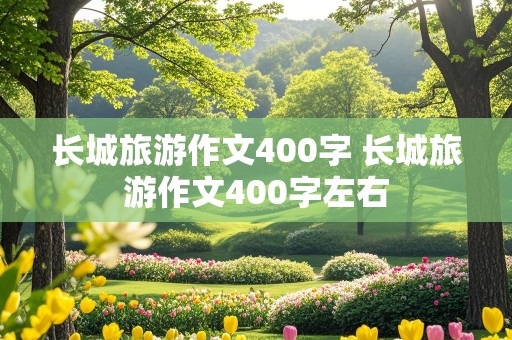 长城旅游作文400字 长城旅游作文400字左右