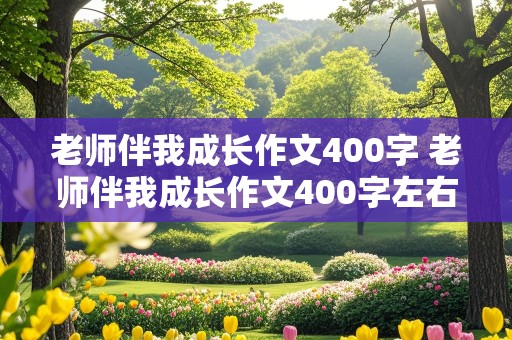 老师伴我成长作文400字 老师伴我成长作文400字左右