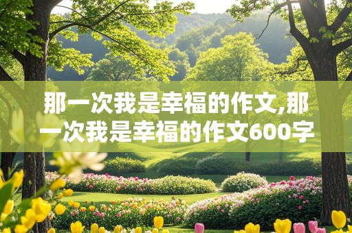 那一次我是幸福的作文,那一次我是幸福的作文600字记叙文