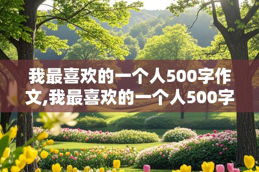 我最喜欢的一个人500字作文,我最喜欢的一个人500字作文妈妈