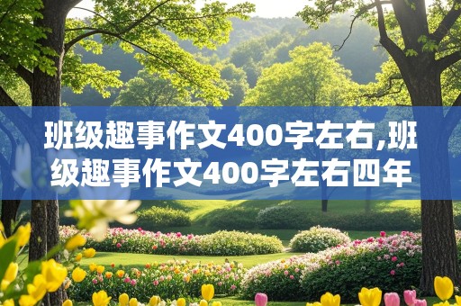 班级趣事作文400字左右,班级趣事作文400字左右四年级