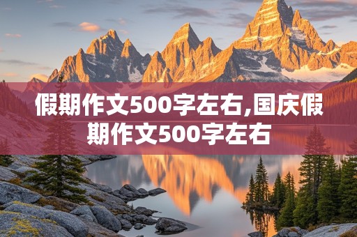 假期作文500字左右,国庆假期作文500字左右