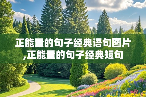 正能量的句子经典语句图片,正能量的句子经典短句