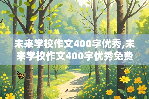 未来学校作文400字优秀,未来学校作文400字优秀免费