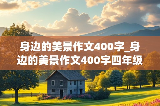 身边的美景作文400字_身边的美景作文400字四年级