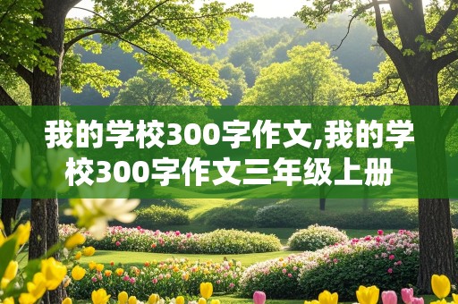 我的学校300字作文,我的学校300字作文三年级上册