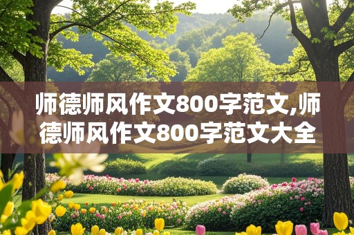 师德师风作文800字范文,师德师风作文800字范文大全